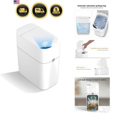Slim Touchless Trash Can