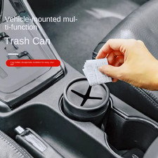 Car Mini Trash Can with Lid