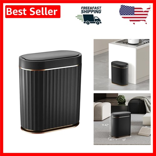 Automatic slim trash can with - automatic,