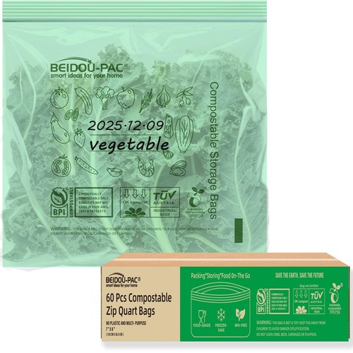 Compostable quart food - quart,
