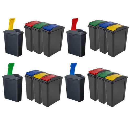 25l plastic bin - plastic, narrow