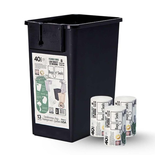 Smart trash can with bags - smart,