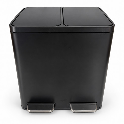 Vonhaus 30l matte black double - vonhaus,