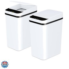 Bathroom Trash Cans with Lid 2