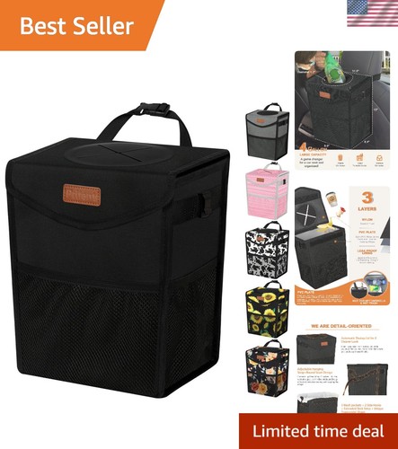 Multipurpose car trash can - trash,
