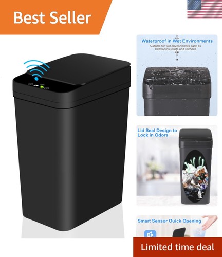 Compact touchless trash - touchless,