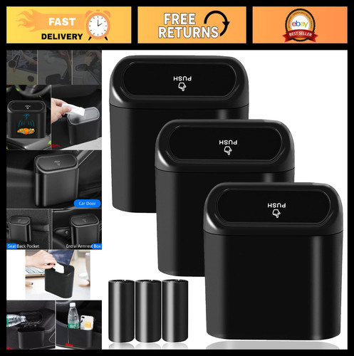 Universal car trash can with - car,