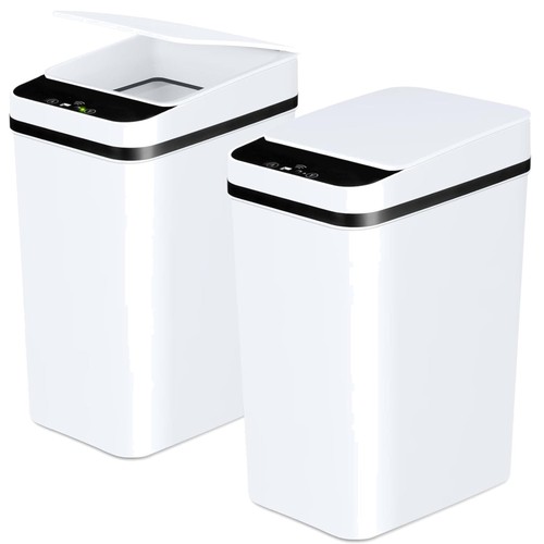 Bathroom trash cans - with, 2