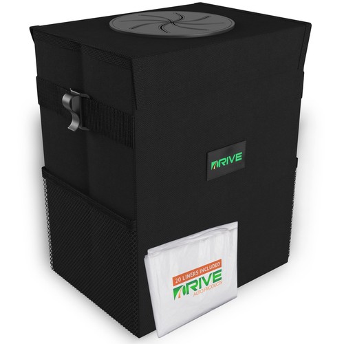 Drive car trash can - -,